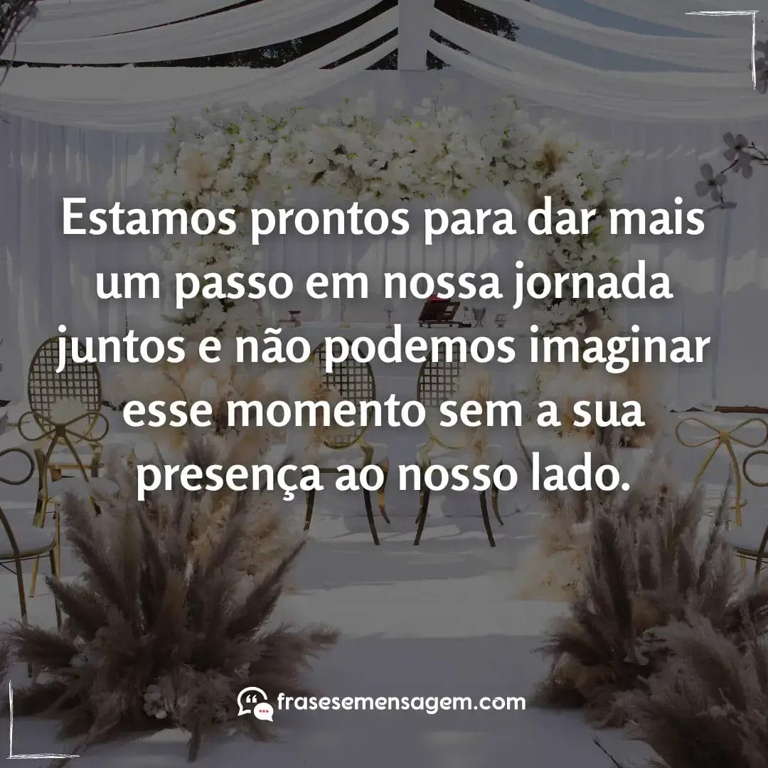 imagem mostrando frases convite de casamento