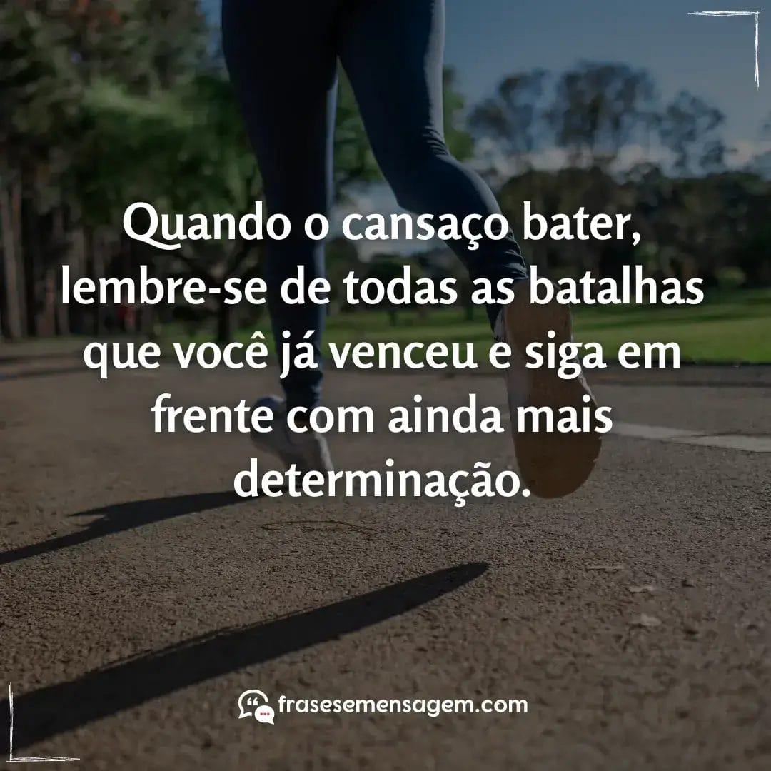 imagem mostrando frases corrida motivação