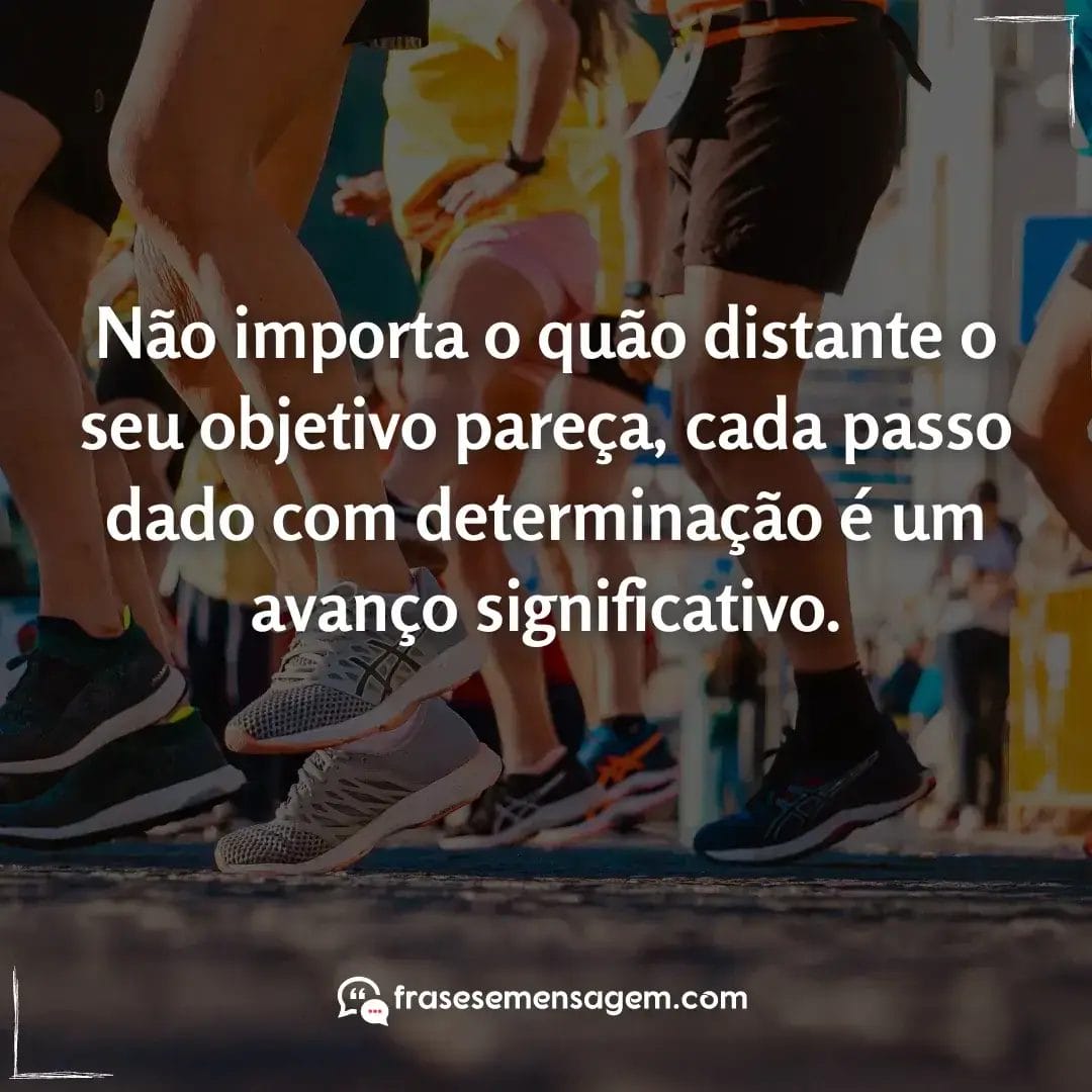 imagem mostrando frases corrida motivação