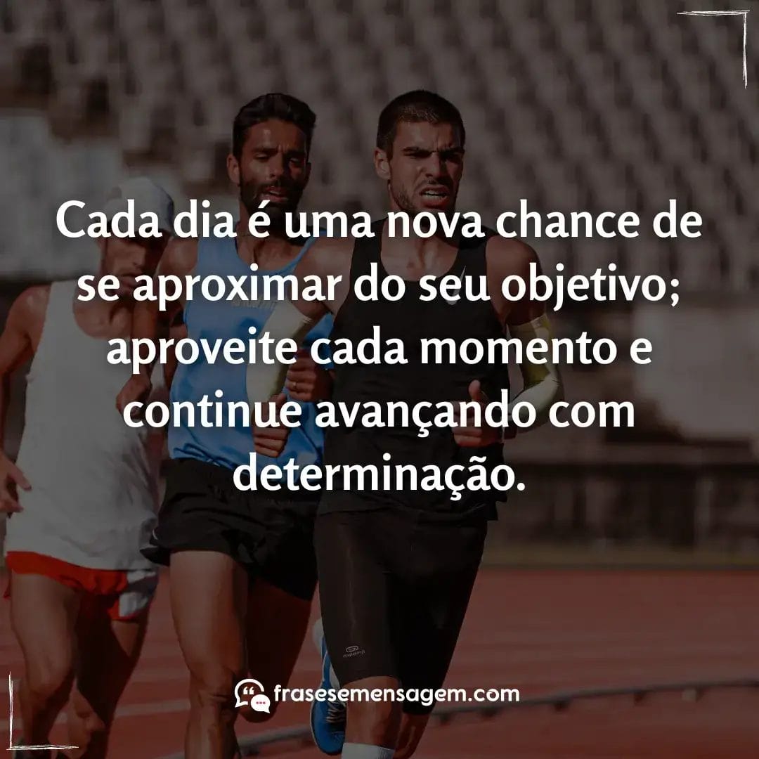 imagem mostrando frases corrida motivação