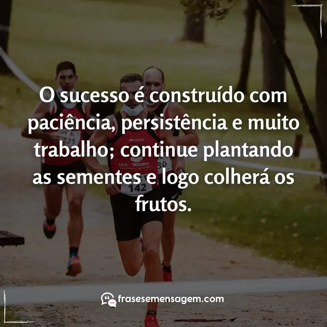 imagem mostrando frases corrida motivação