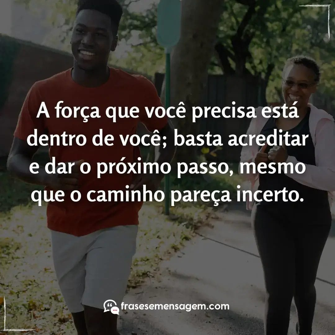 imagem mostrando frases corrida motivação