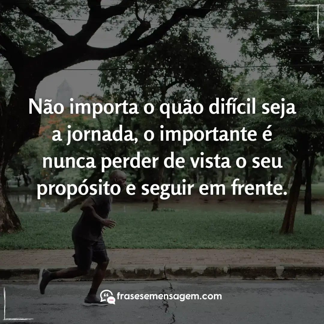 imagem mostrando frases corrida motivação