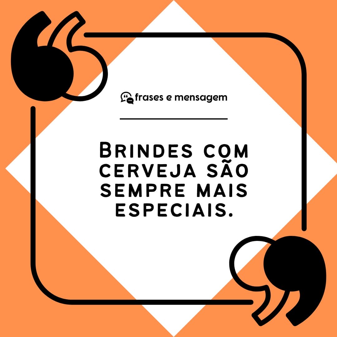 imagem mostrando frases de cerveja para status