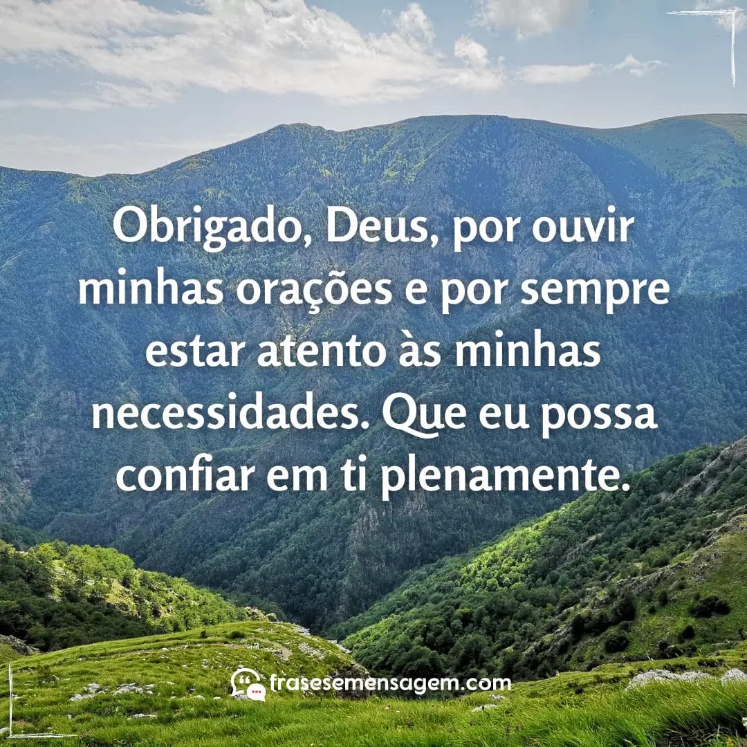 imagem mostrando frases de deus curtas