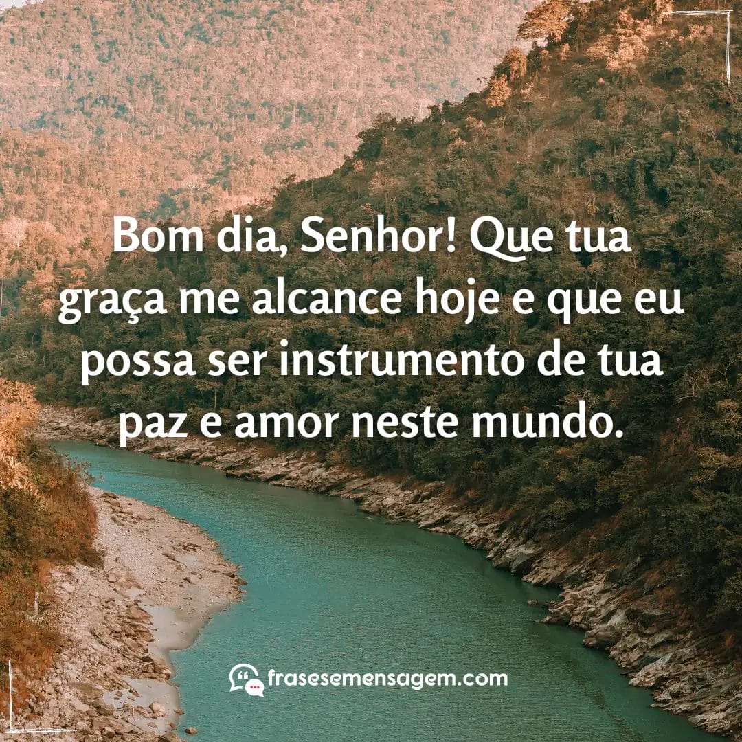 imagem mostrando frases de deus curtas