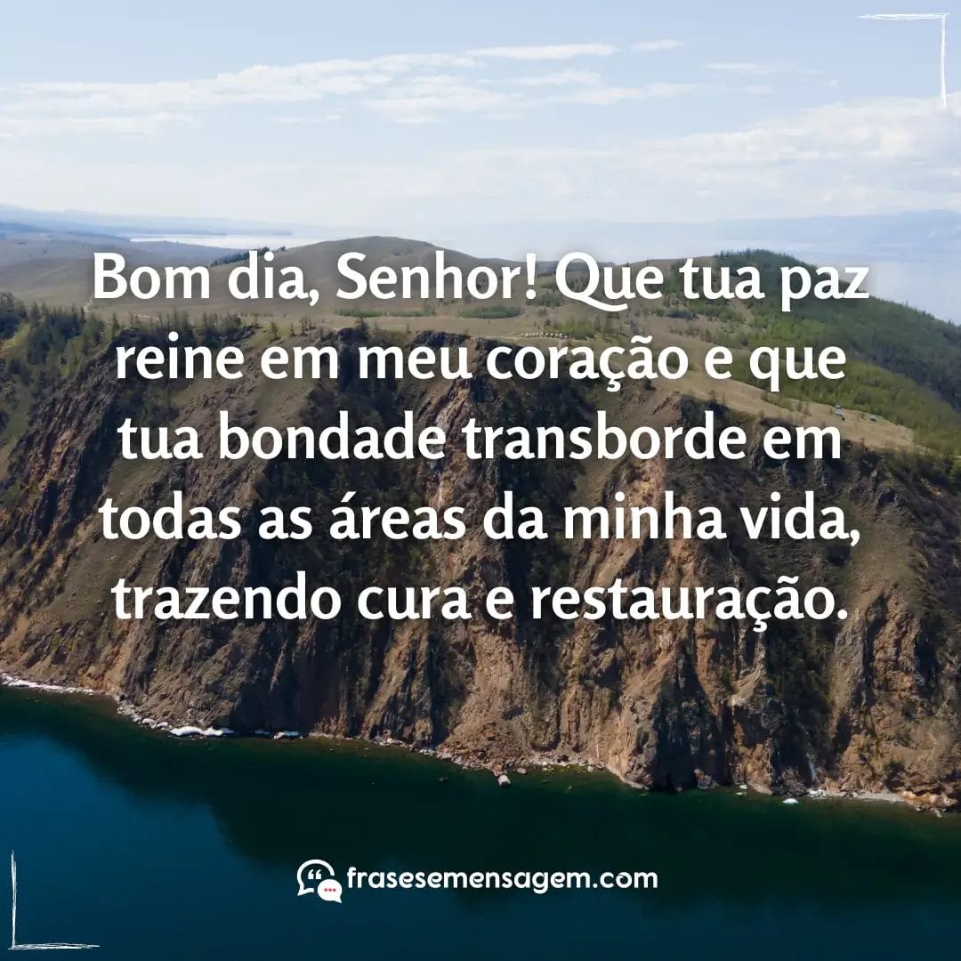 imagem mostrando frases de deus curtas