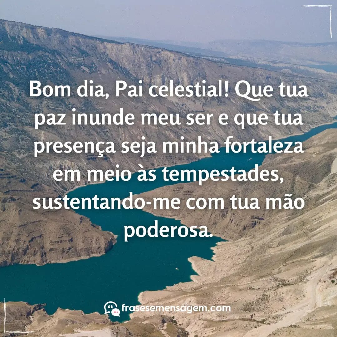 imagem mostrando frases de deus curtas