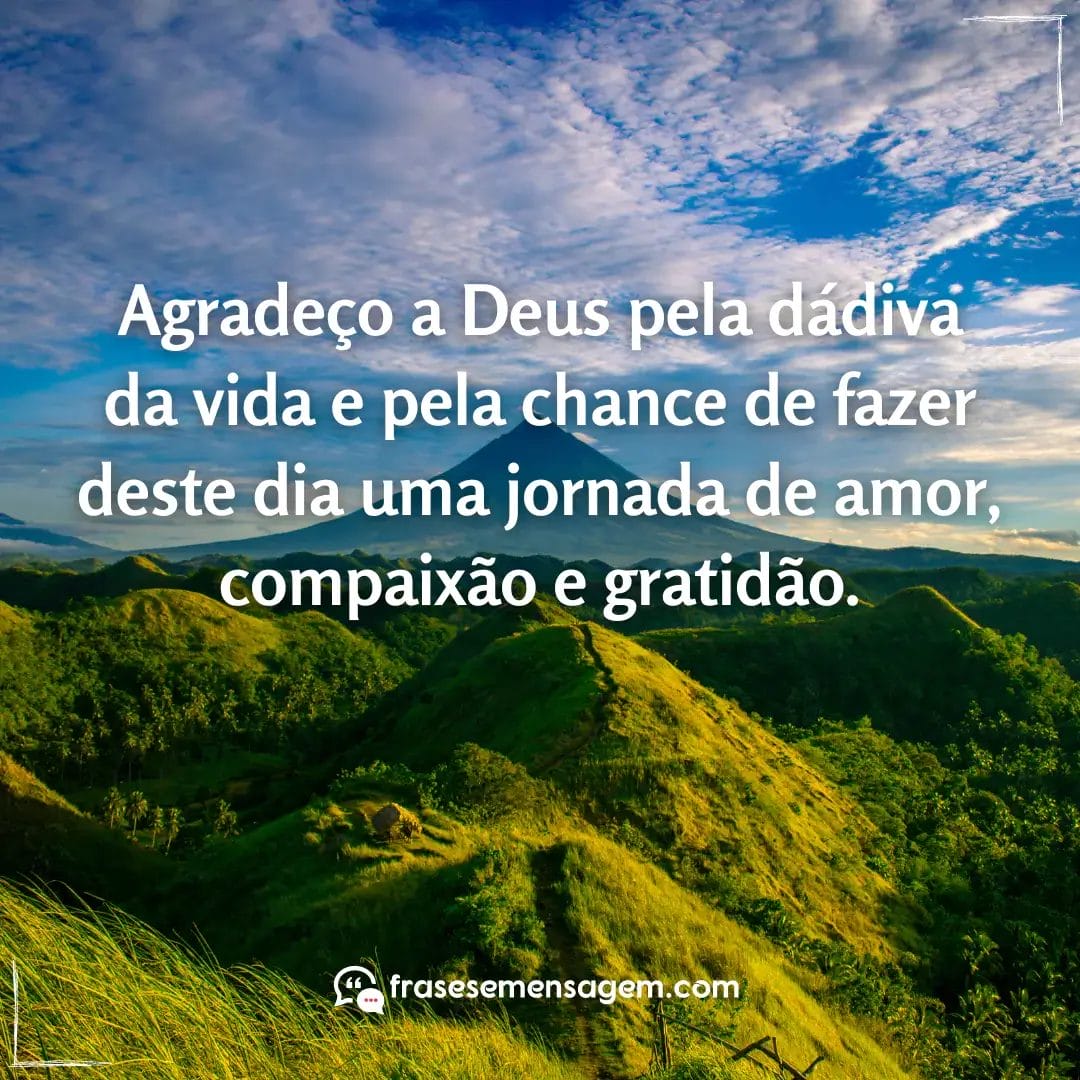 imagem mostrando frases de deus curtas