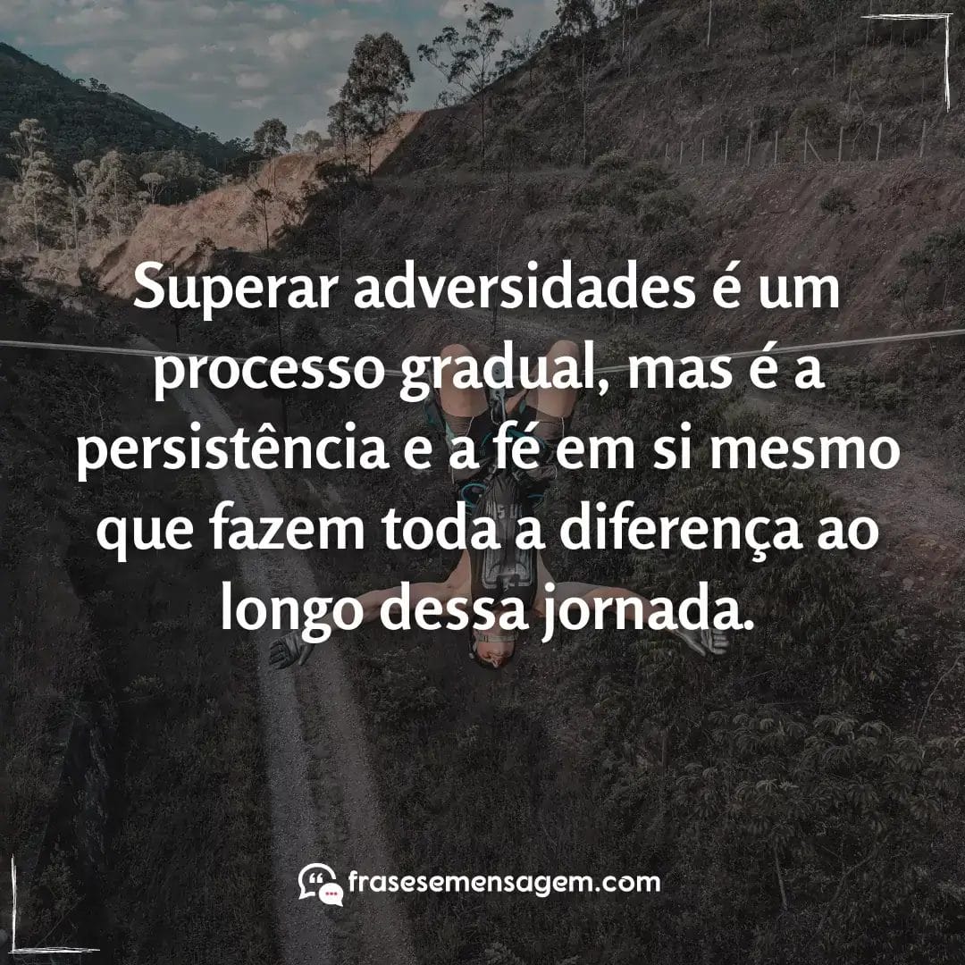 imagem mostrando frases de superação